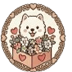 Samoyed Intense Emotions 2