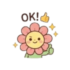 Talking Flower Daily Stickers