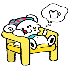Everyday Donny|Cozy Polar Bear Stickers