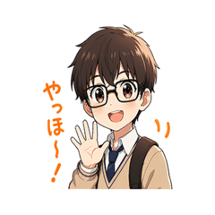 Cute student stickers for everyday use