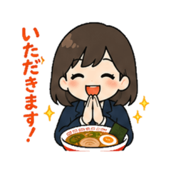 A student who loves ramenDaily  Stickers