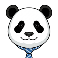 Salaryman Panda Stickers