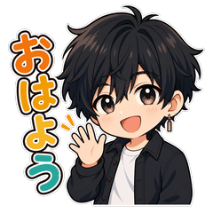 Haru - 令和風時尚動漫貼圖