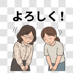 Friendly Mother & Daughter's Daily Life