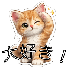 Simple & Cute Kitty Stickers