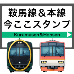 Kyoto North Line Location Stickers