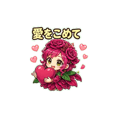 Rose Princess Stickers
