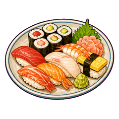 Japanese Food Stamp Set [Vol. 1]