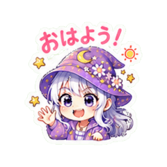 Lapi Magical Girl Daily Stickers