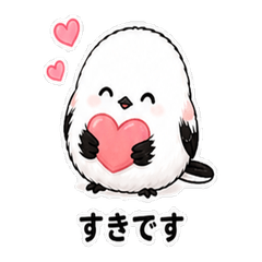 Always Useful! Cute Bird Love Stickers