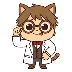 Lab2Aid Professor Hakase Stickers