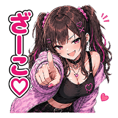 Mesugaki-chan sticker