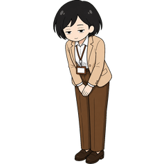 Shiyakusho-san: City Hall Worker Sticker