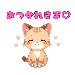 Cute animal stickers7002
