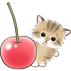 Tiny Cute Cat Stickers (JP)