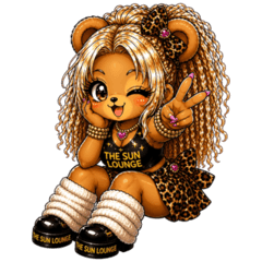 Tankuma Tanning Salon Stickers
