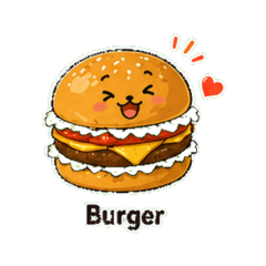 Japanese food stickers.