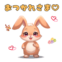 Cute Animal Stickers 0330
