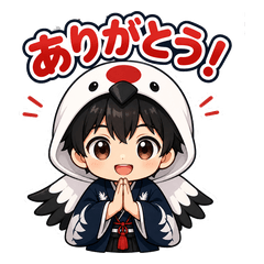 Thank You Tsurumaru Stickers