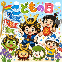 Cute Children's Day Pals