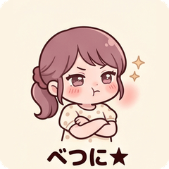 Tsundere Wife Chibi Stickers!