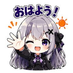 Cute Daily Girl Everyday Stickers