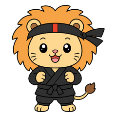 Comes Ninja Lion!