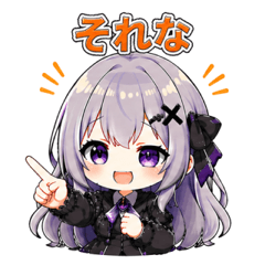 Cute Daily Girl Everyday Stickers ver2