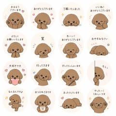 EVERYDAY TOYPOODLE STAMP