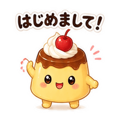 Purin-chan's Daily Sticker