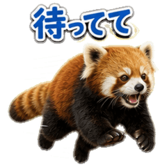 Daily Greetings of a Red Panda