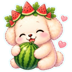 Fruit Dog (Watermelon Edition)