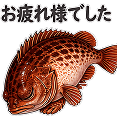 honorific Realistic red rockfish