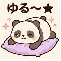 Lazy Panda Daily Chibi Stickers!