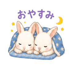 Omochi & Mashumaro Daily Bunny Stickers