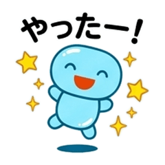 Sticker for everyday use Moisture-kun