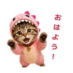 Dinosaur Kitties
