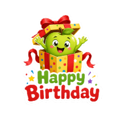 GreenApple HappyBirthday