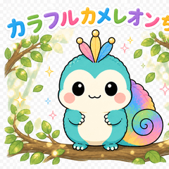 Colorful Chameleon Pal