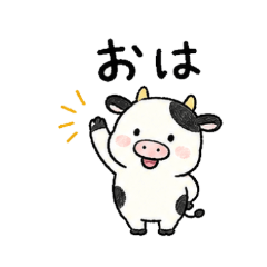 Everyday Doodle Cow Stickers