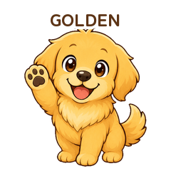 Golden Daily Stickers