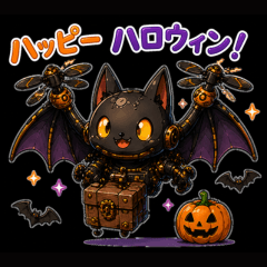 Volt Bat Halloween Stickers