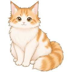 Moco the Fluffy Maine Coon
