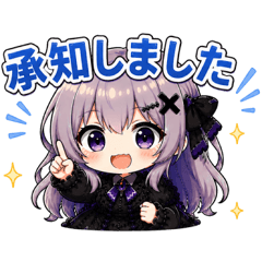 Cute Daily Girl Everyday Stickers ver3