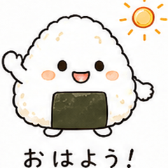 Onigiri Character Sticker Pack