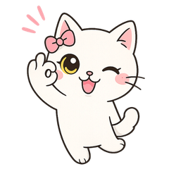 Funny Cute Kitten Stickers 16