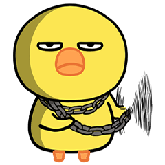 Silent Grumpy Chick Set