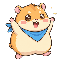 Mocchi the Hamster - Daily Stickers