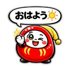 Happy Daruma kun