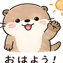 Otter Everyday Stickers